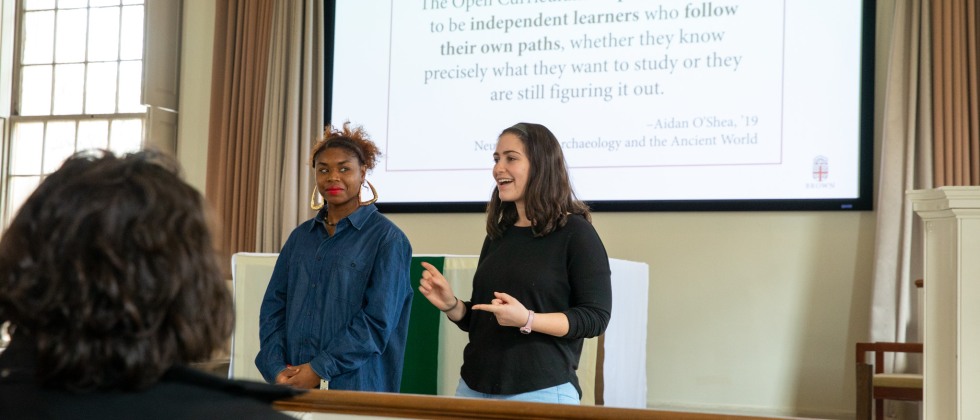 Information Session | Undergraduate Admission | Brown University