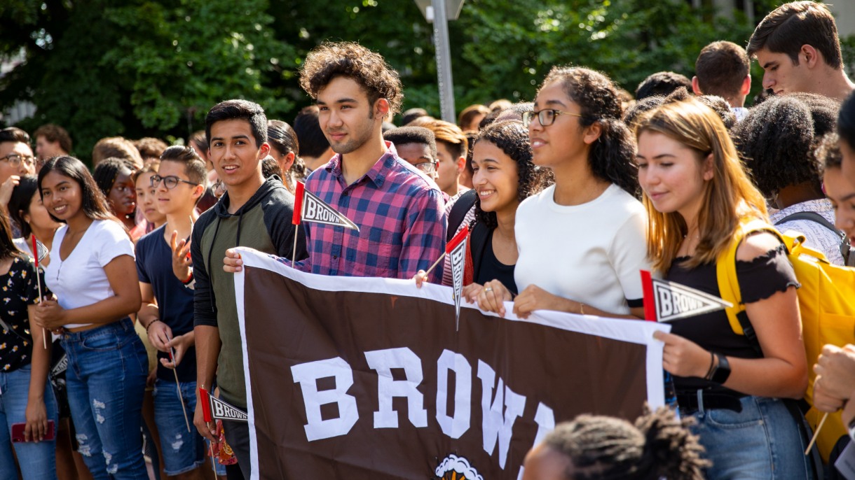 brown university admissions essay